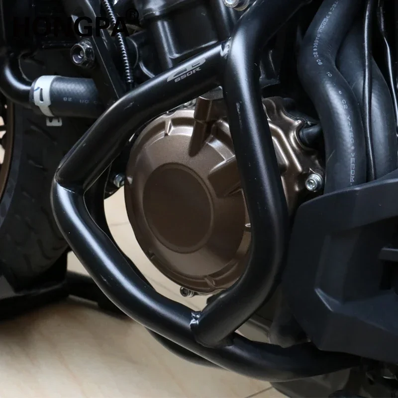 دراجة نارية محرك الوفير الحرس تحطم القضبان المتزلجون حماية لهوندا CB650R 2019 2020 2021 2022 2023