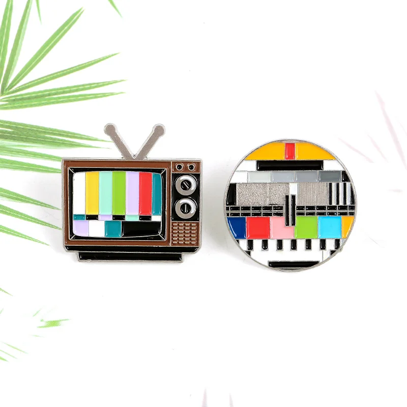 Halloween Horror Television Enamel Pins Punk Gothic Scary Movies Character Metal Brooches Lapel Badge Jewelry Gifts For Friends