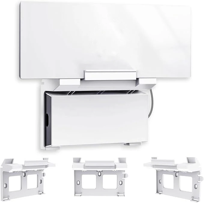2 in 1 for Starlink Gen 3 Router Mount&for StarLink V3 Power Supply Brackets Holder-for StarLink Internet Kit Satellite