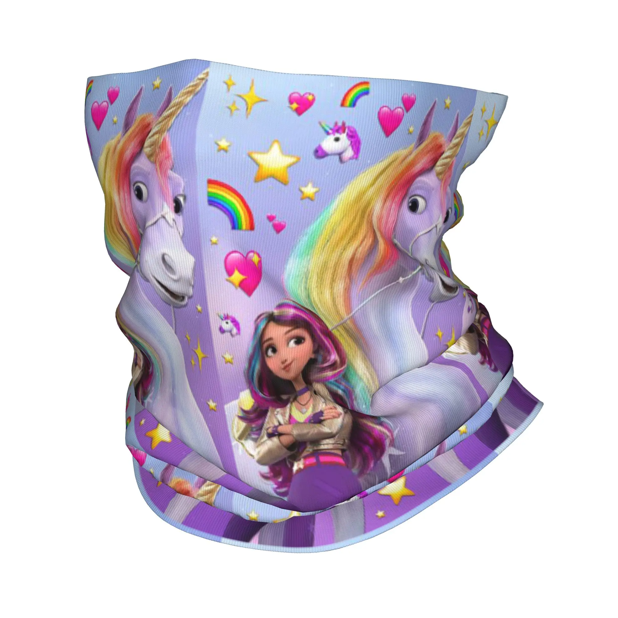 

Unicorn Academy Bandana Neck Cover Printed Mask Scarf Multi-use Balaclava Running For Men Women Adult Breathable