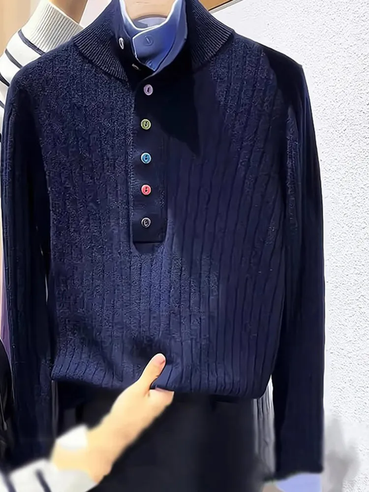 

Корейский вязаный свитер для похудения, повседневный длинный свек с капюшоном, искусственная двухсекционная шерстяная смесь, удобное зимнее новое поступление