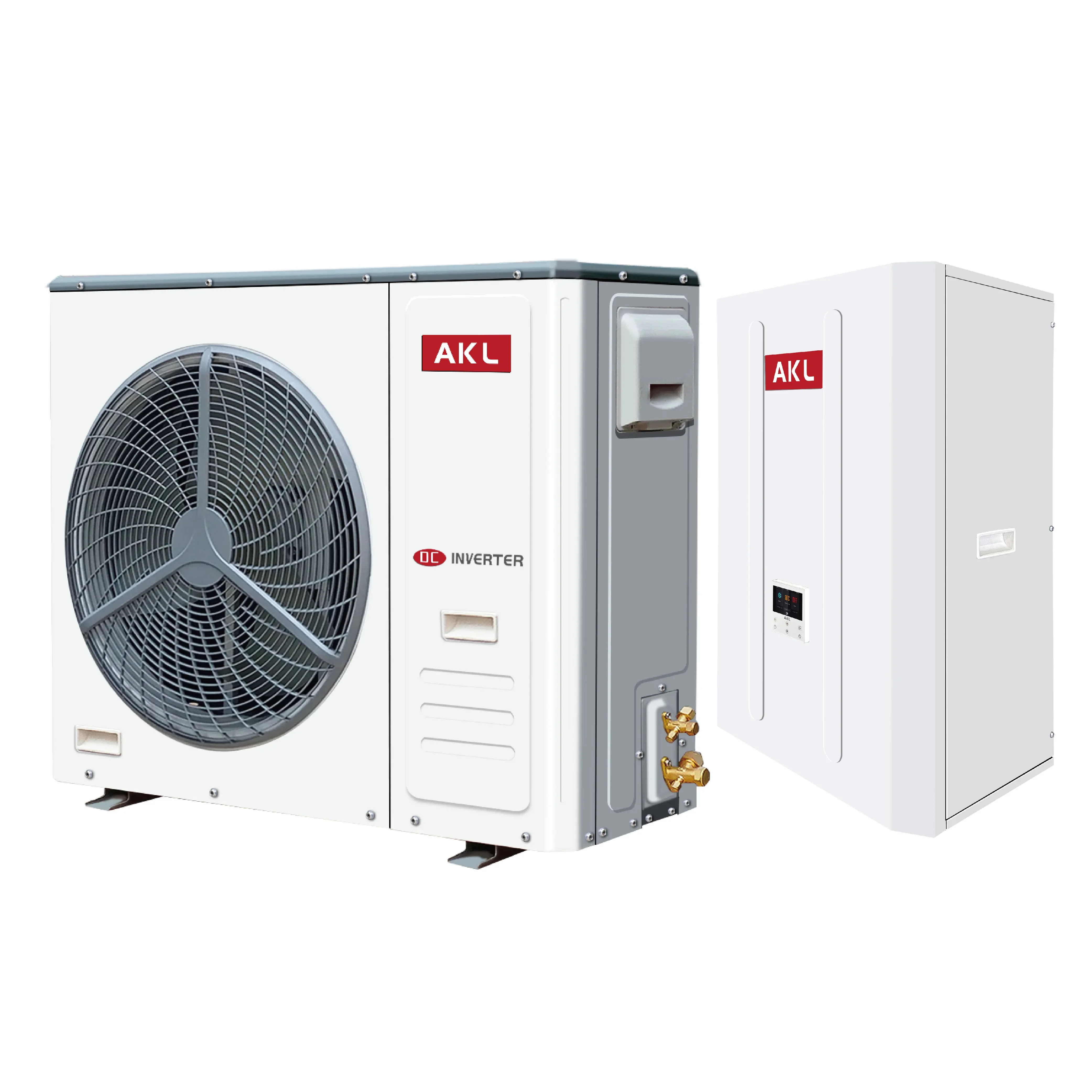 Split Cold Climate Air Source Heatpump EVI 30kw R32 air to water heat pump inverter heat pump for heating