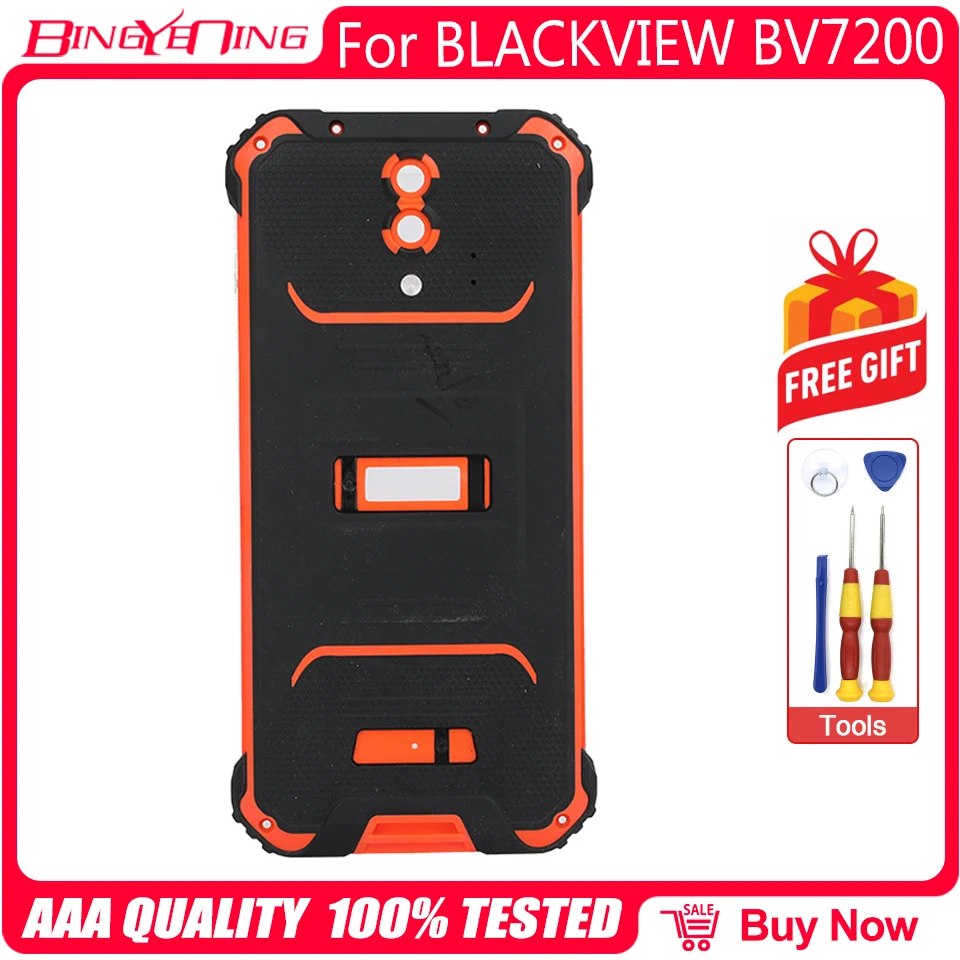 100% New Original Battery Cover Back Housing Case For Blackview BV7200 Repair Replacement Accessories Part