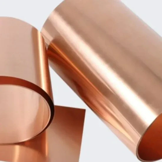 High purity Electrolytic copper foil Cu99.99% Special forl scientific research Various sizes can be customized