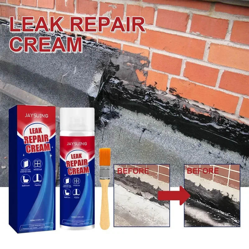 100ML Leak Repair Waterproof Sealant Super Strong Bonding Household Seal Repair Tool Mighty Sealant Cream Coating Liquid Spray