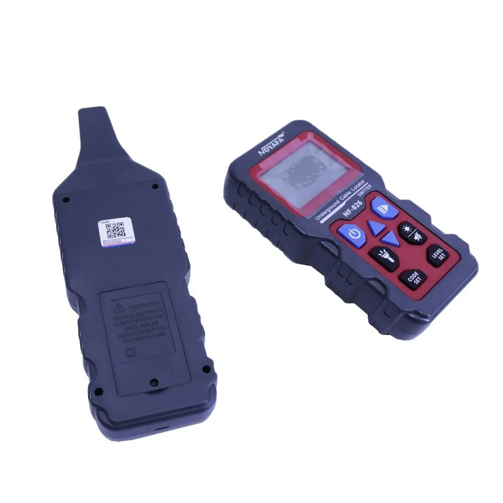 NF-826 rilevatore di cavi sotterranei professionale con localizzatore di cavi portatile