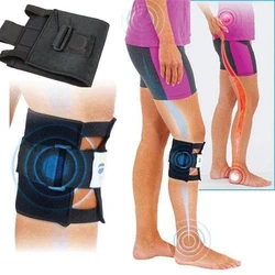 1pc Back Pain Knee Brace Knee Acupressure Sciatic Nerve Pad Magnetic Therapy Stone Relieve Tension Sciatic Nerve Knee Pad