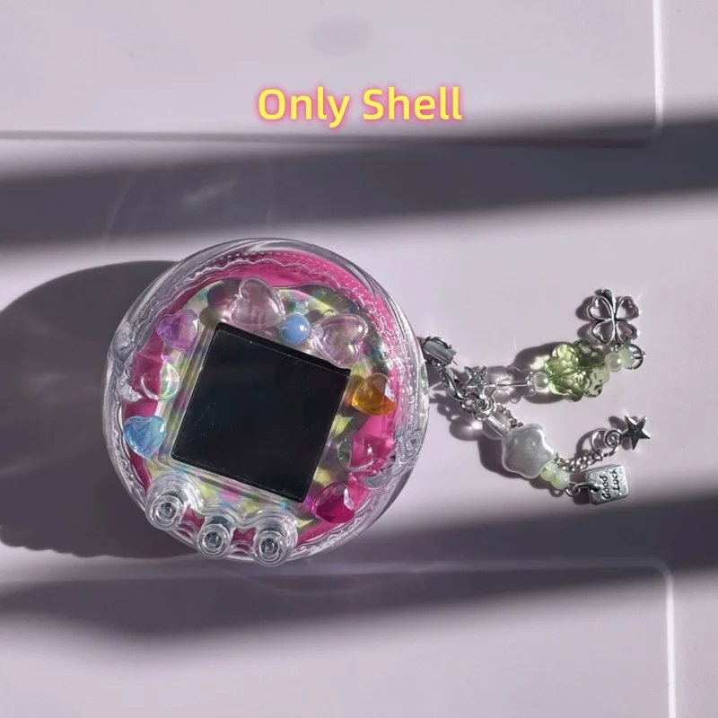 حافظة واقية مصنوعة يدويًا مناسبة لـ Tamagotchi الأصلي/Uni/V2/V6 الجنة الغطاء الواقي لجهاز ألعاب الحيوانات الأليفة ديكور هدية #3