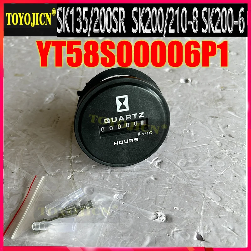 Yt58S00006P1 for Kobelco Sk135/200Sr Sk200/210-8 Sk200-6 Special Remote Control Timer Electronic Working Time Running Code Table