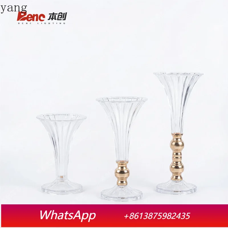 

CX creative wedding arrangement acrylic flower stand wedding props simulated flower decoration