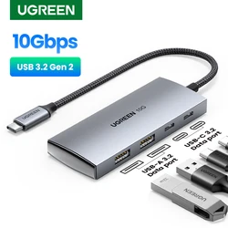 USB-разветвитель UGREEN, 10 Гбит/с, Type-C, 3,2 Gen2