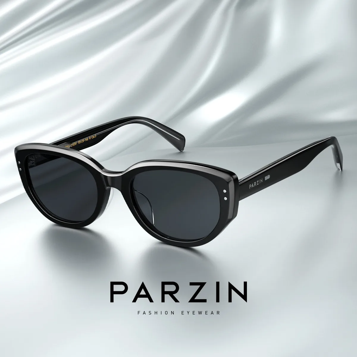 

PARZIN Vintage Cat Eye Sunglasses Fashion Sun Glasses For Women UV 400 Shades 12733