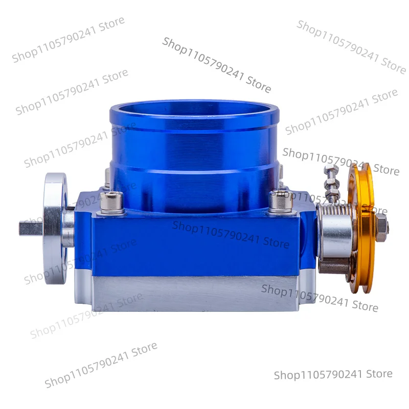 Universal 90MM THROTTLE BODY PERFORMANCE INTAKE MANIFOLD BILLET ALUMINUM HIGH FLOW