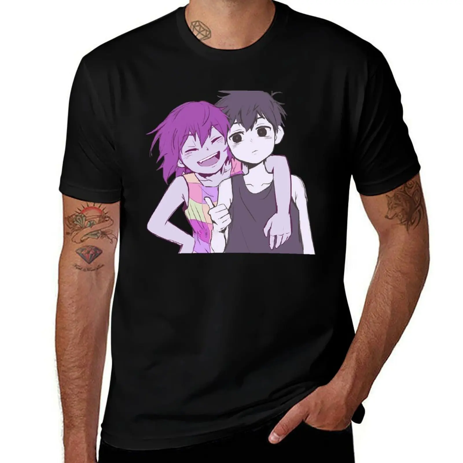 

Cute omori gifts for lover video game omori T-Shirt men t shirt cotton 100% man t shirt luxury T-Shirt