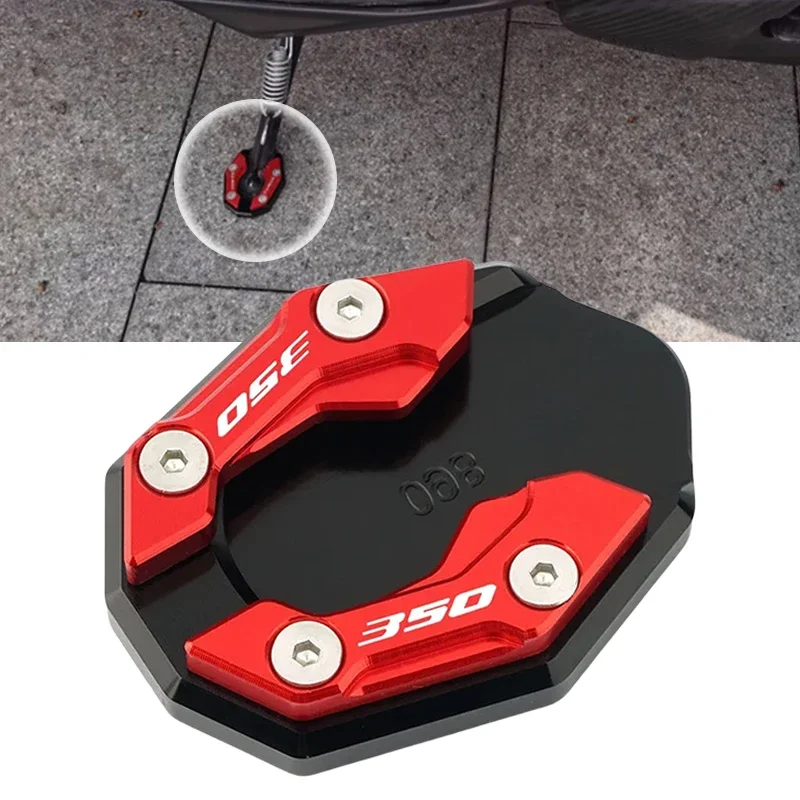 

Motorcycle Accessories Aluminium Kickstand Plate Extension Support Foot Pad Base For Honda Forza350 300 ADV350 NSS 350 125 300