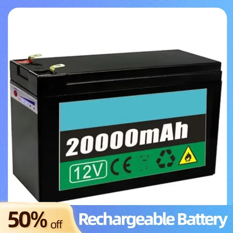 12V 20Ah 3S6P 18650 Lithium-ion Battery for Sprayer Children's Electric Car Pushchair Rechargeable Batteries +12.6V 3A