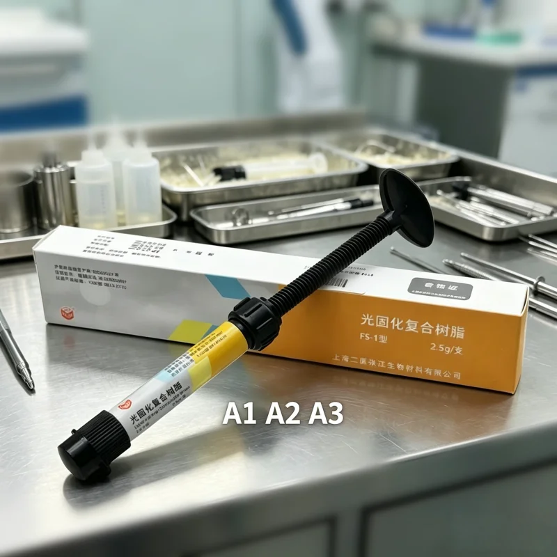 

Dental General Light-curing Composite Nano Resin Dentistry Oral Cavity Nursing Repair Filling Material 2.5g/Pcs