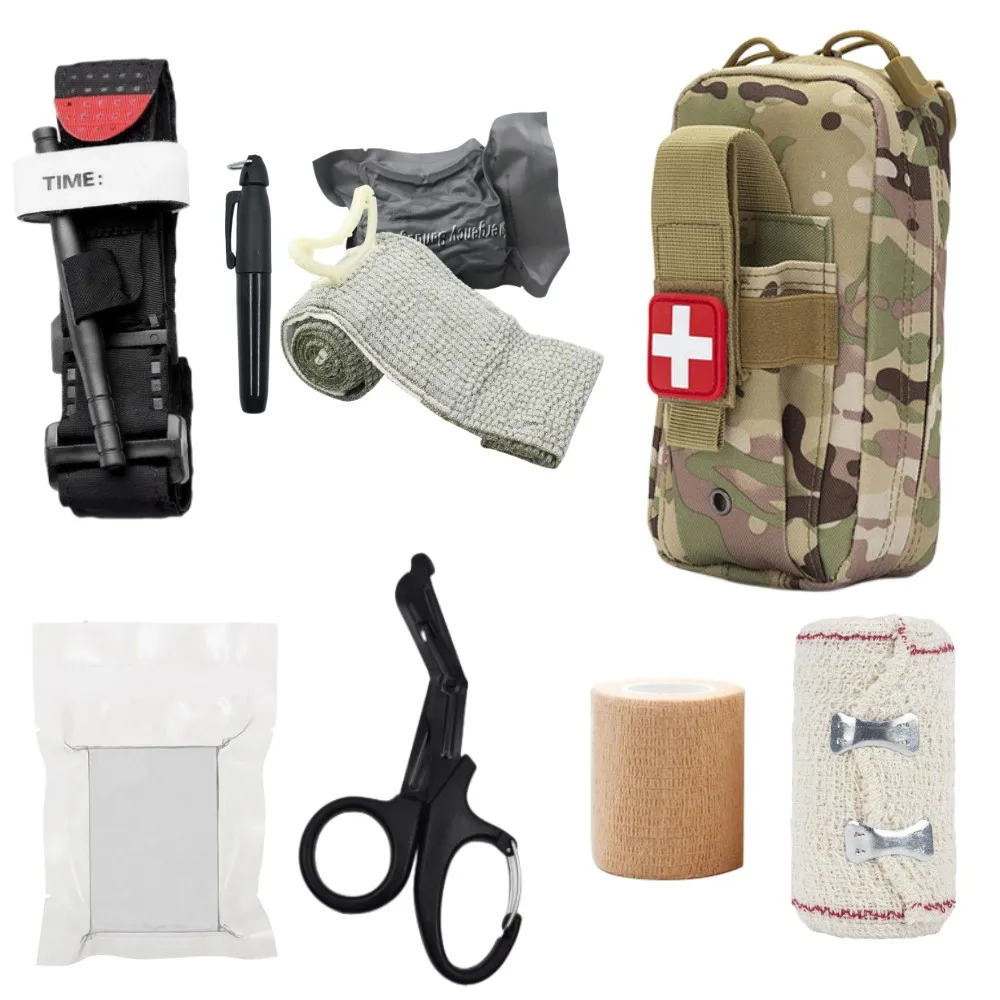 

EDC pack outdoor Molle waist Fanny bag trauma first aid IFAK hunting equipment accessory belt