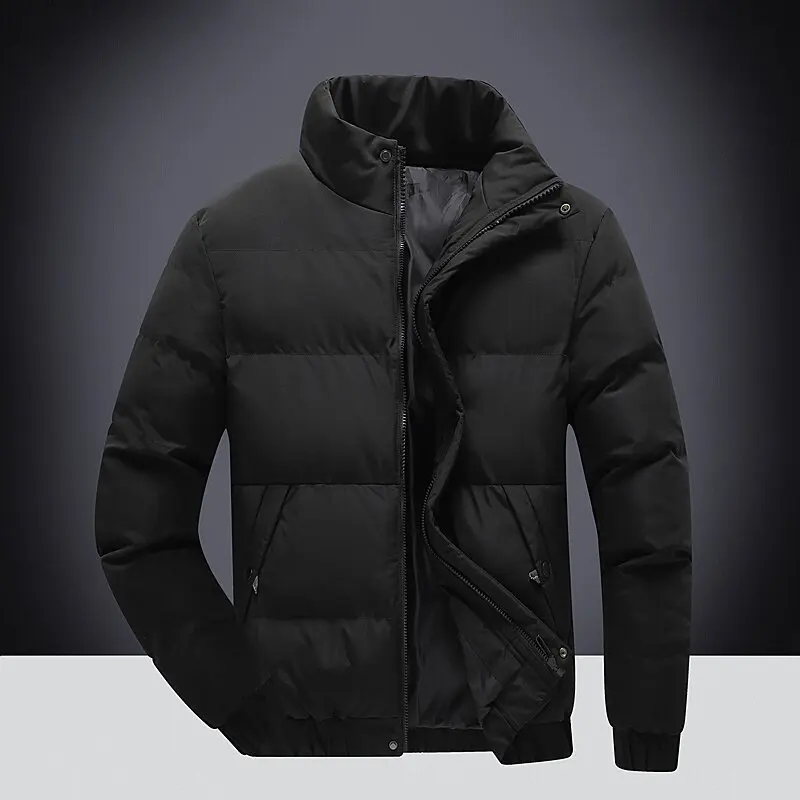 Veste rembourrée en coton épais pour hommes, manteau chaud, décontracté, confortable, grande taille, 5XL, nouvelle tendance de la mode, automne et hiver 2024