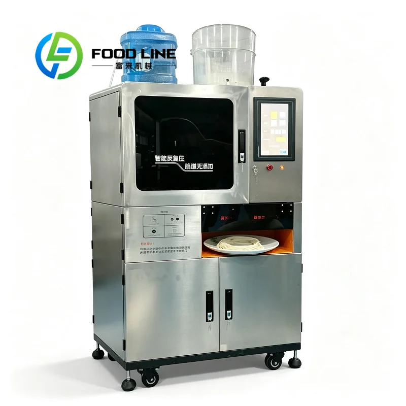 Intelligent Fresh Noodle Machine Multiple Molds Available Make Different Noodle Shapes Easy Replace Molds For Commercial Kitchen