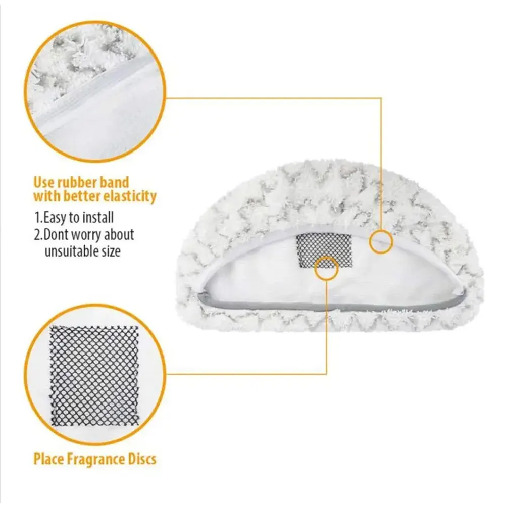 Adaptation Steam Mop Pads for Bissell PowerFresh 1940 1806 1544 1440 2075 2685A 2814 Series Washable Steam Mop Pads Replacement