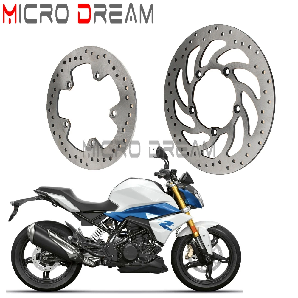 

G310 R GS G 310 мотоциклетный тормозной диск, железный передний и задний тормозной диск для BMW G310R G310GS 2017-2021 G310GS Edition 2020 2021