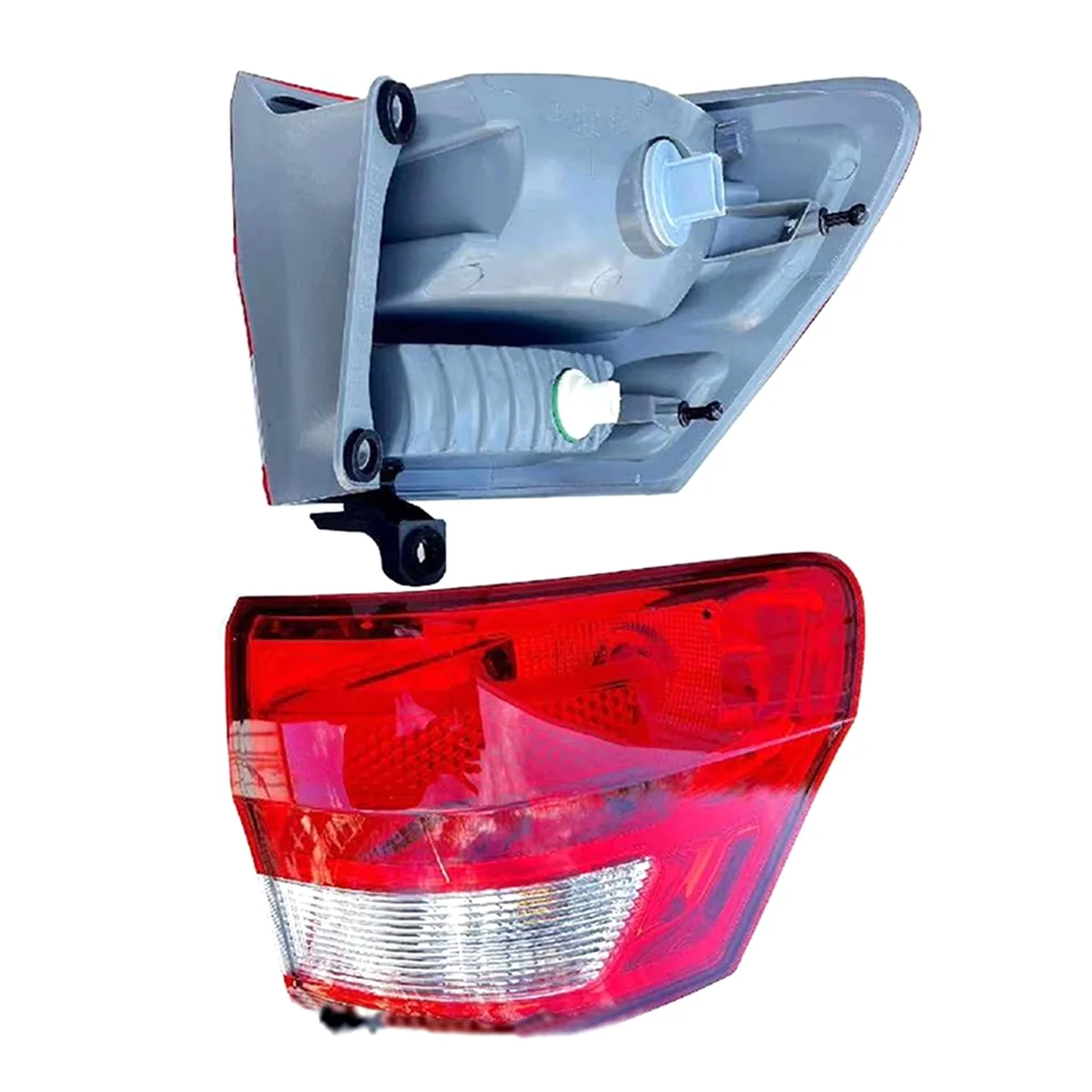 Conjunto de luz traseira freio traseiro lâmpada de nevoeiro para jeep grand cherokee 2011-2013 55079415 AF 55079421 AD Direito