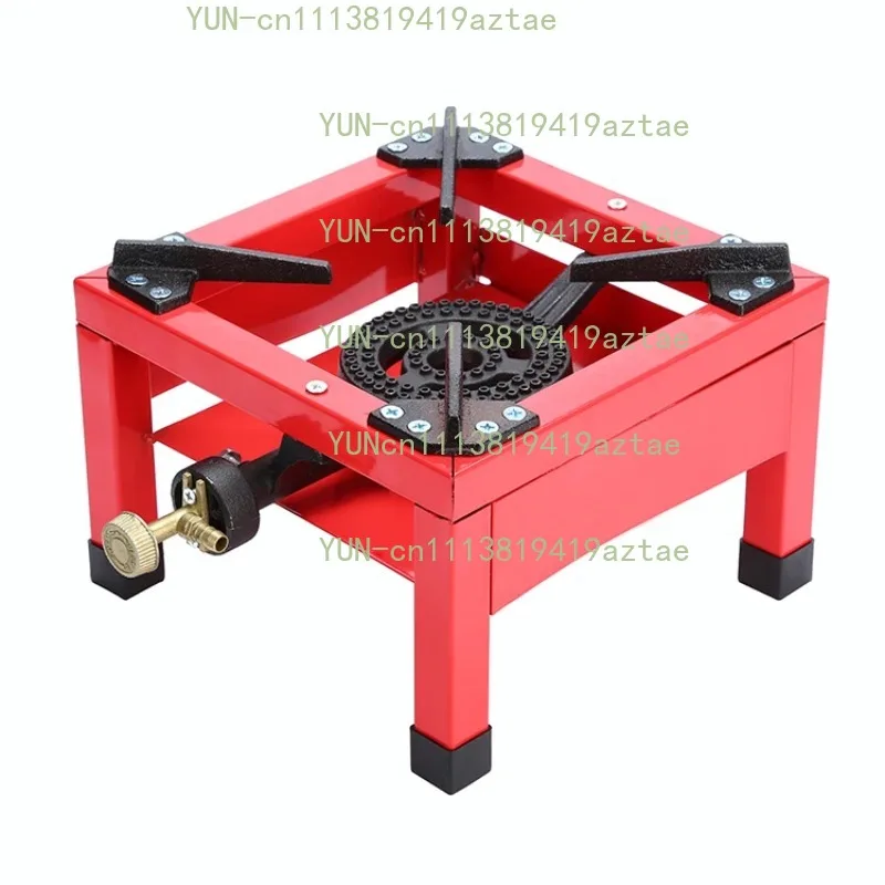 Commercial Grade Cast Iron Gas Wok Burner for Professional Kitchen, Heavy Duty Wok Stove with High Efficiency Combustion