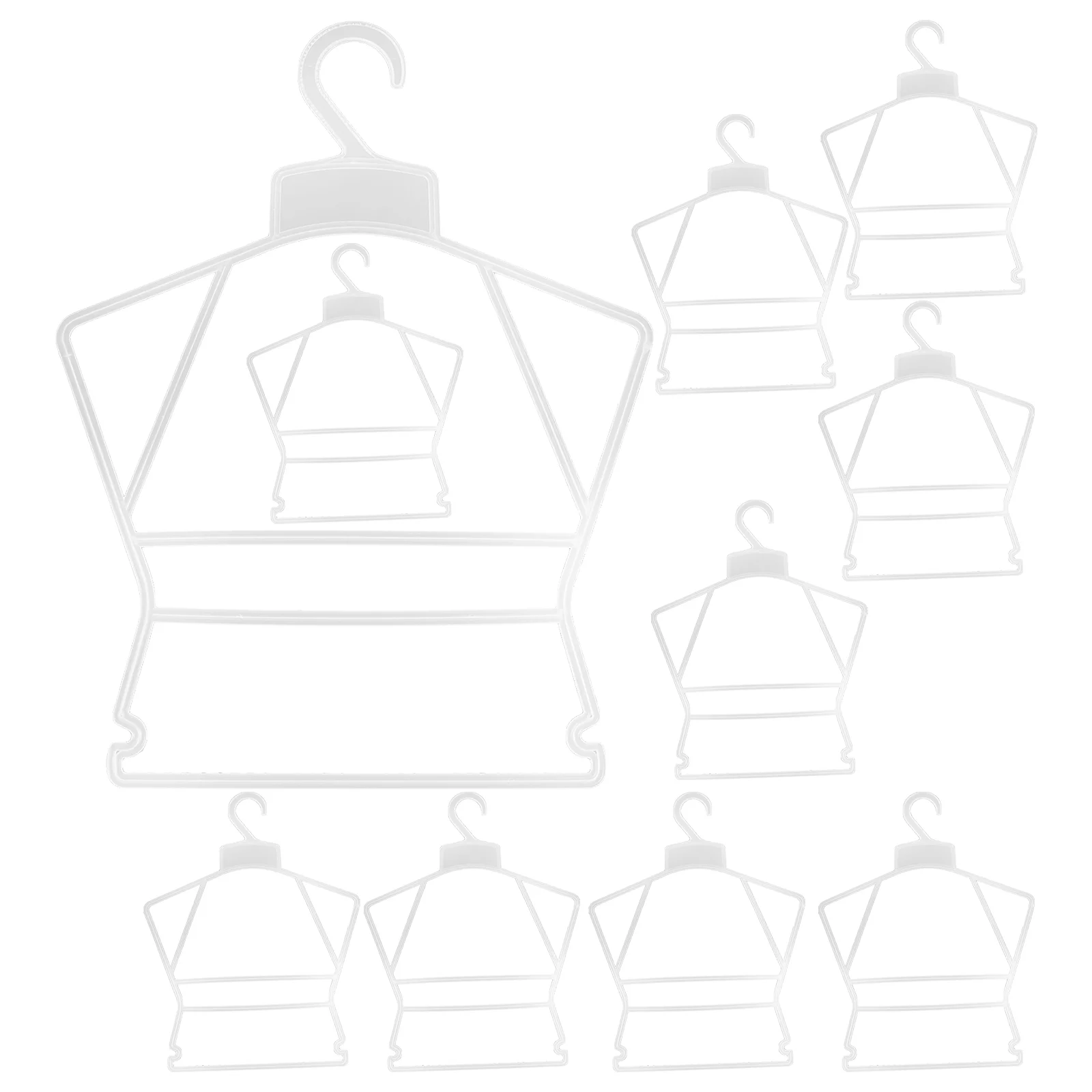 

10 Pcs Boys Clothes Children's Suit Hanger Kids Hangers Wardrobe Baby for Closet