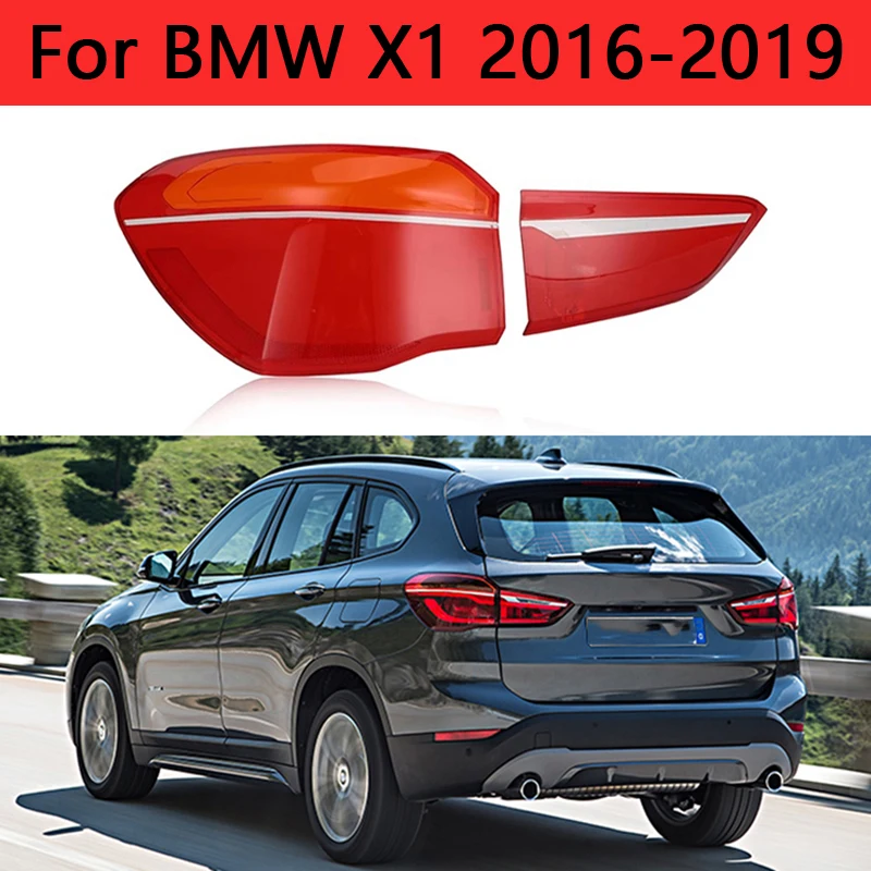 

Car Tail Lamp Cover Rear Signal Parking Lights Shell Replace Lampshade For BMW X1 2016 2017 2018 2019