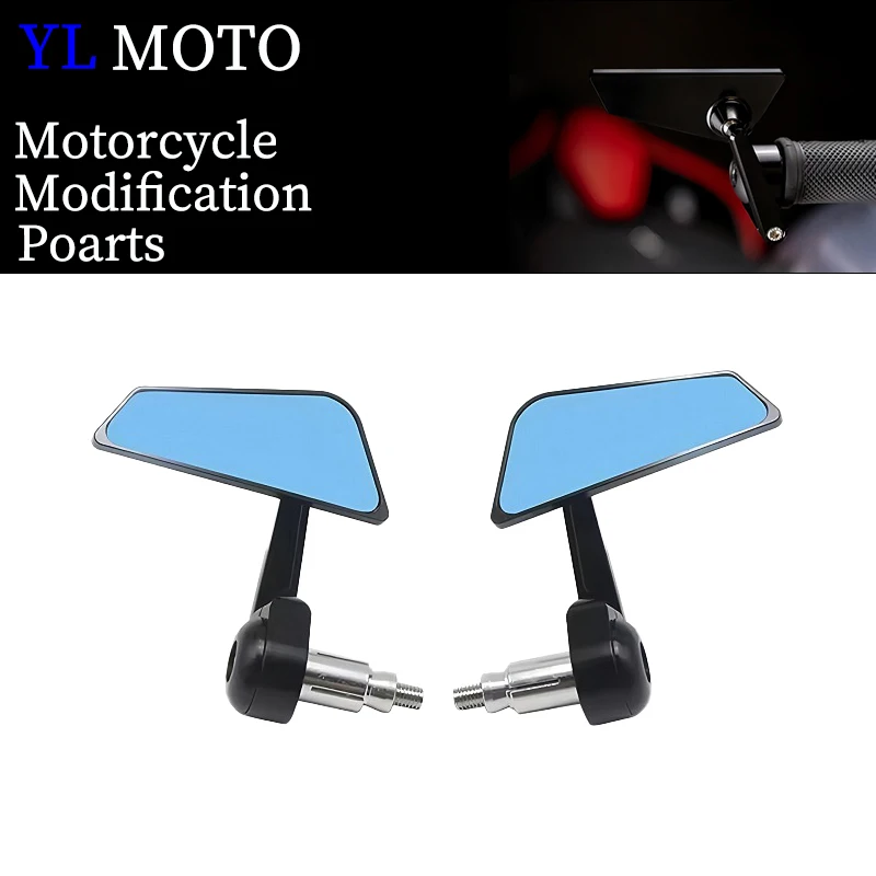 

Для Honda CB650R CBR650R 2021-2023 Новый 360° ° Черное зеркало заднего вида для мотоцикла, регулируемые алюминиевые зеркала заднего вида byB