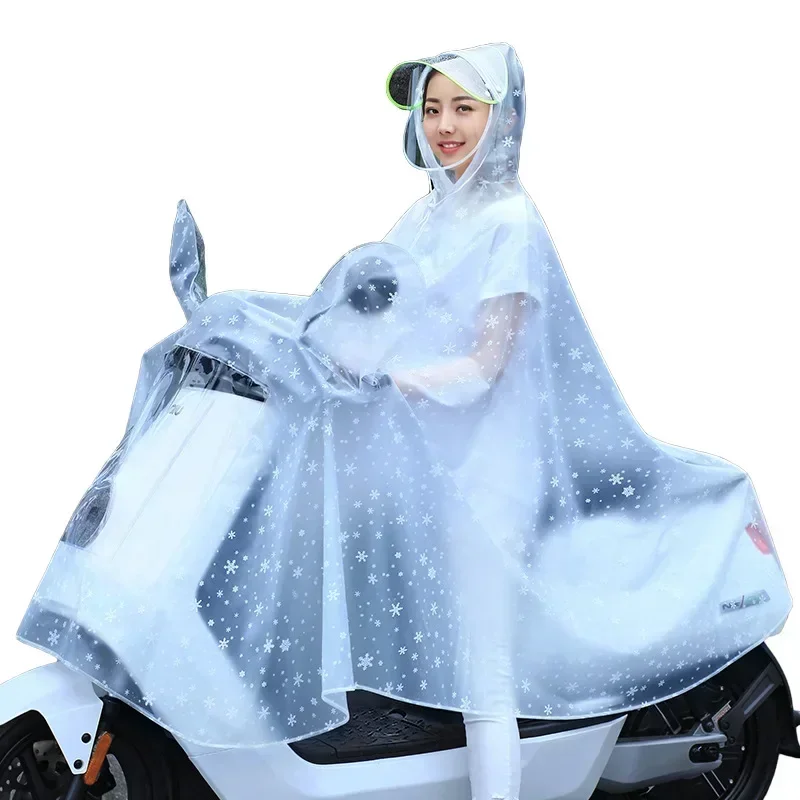 Electric battery car raincoat single woman small special long full body rain proof new raincoat outdoor cycling coat rainsuit