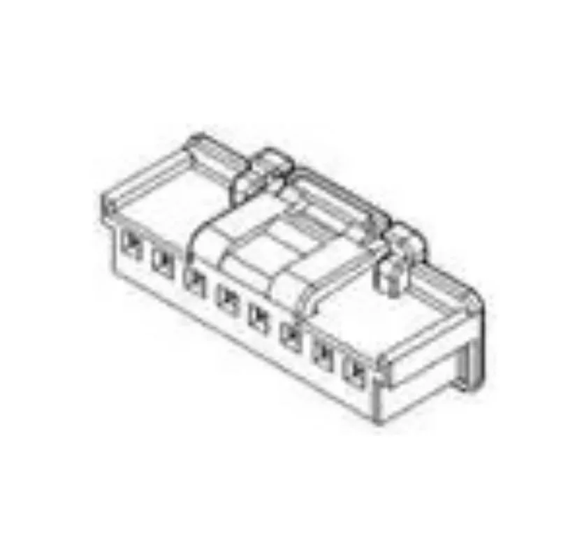 (50/100pcs) 5023510800 Molex connector housing, 8-channel, 2 mm pitch 1 row