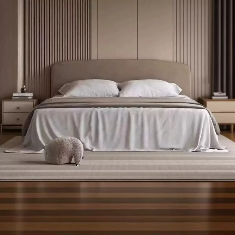 جماليات سرير عصرية بسيطة، سرير منظم أوروبي لحفلات الزفاف الراقية، أثاث منزلي لكامل الجسم كاما دي كاسال #3