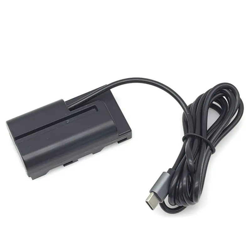 M51K-For Sony PD30W To NP-F Dummy Battery Extendable Cable For NP-F960/750/770/970 Power Camera Field Monitor