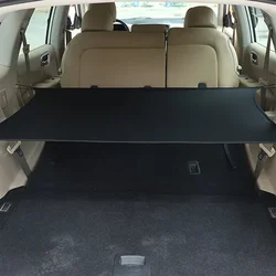 For Nissan Pathfinder 2013 2014 2015 2016 2017 2018 2019 2020 Fabric Black Car Rear Trunk Cargo Shade Cover Car Accessories