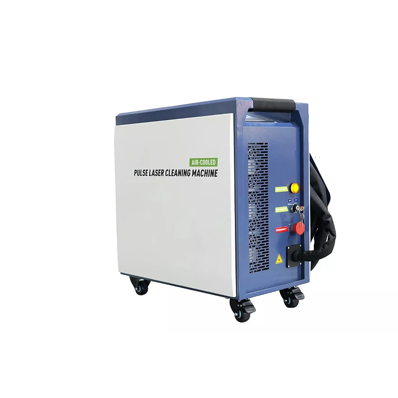 300 W Laser Rust Removal Pulsed Laser Cleaning Machine 110-220V Air-cooled Laser Cleaner Portable Handheld Cleaner for Metal Rus