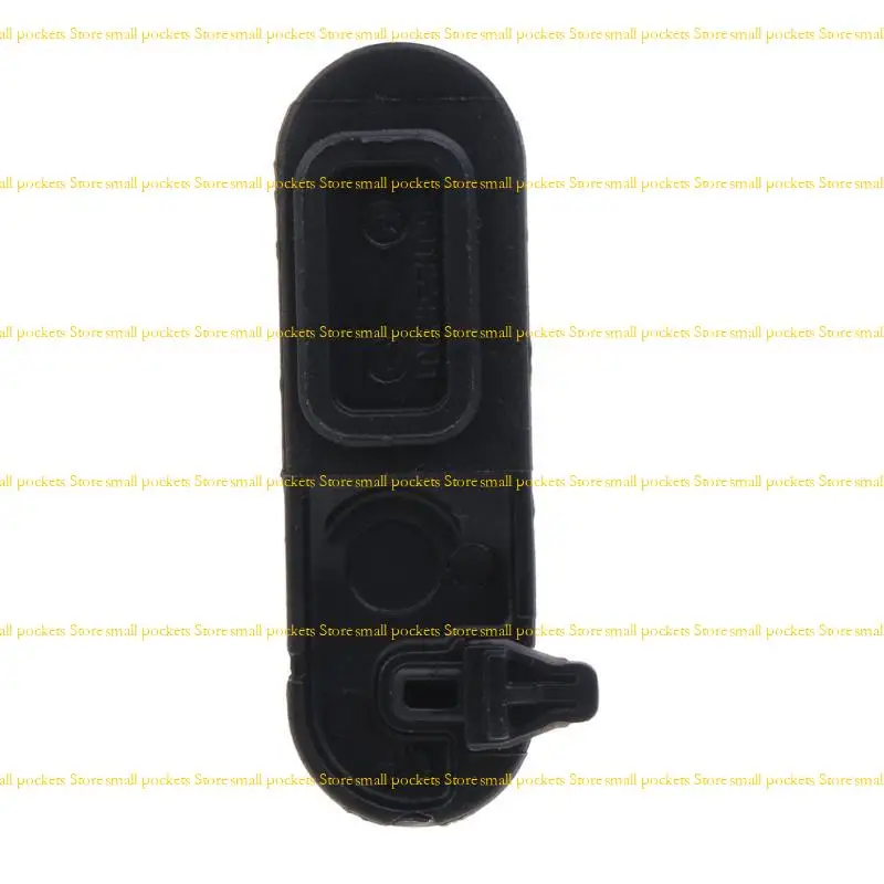 R1WD Penutup Samping Tahan Debu Headphone untuk XIR P3688 DEP450 CP200D DP1400 Walkie Talkie Aksesori Konektor Pemrograman Portabel