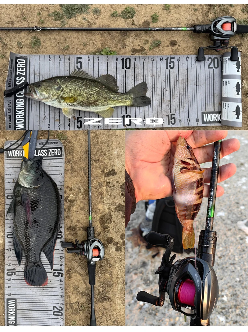 PURELURE ZANA 6KG Aluminiumlegierung-Rahmen Baitcasting-Rolle mit nur 3,5g Gewicht, 5,8g Spule, 7,6 Übersetzung, 4KG Bremskraft für Süß- und Salzwasser – Detail 28