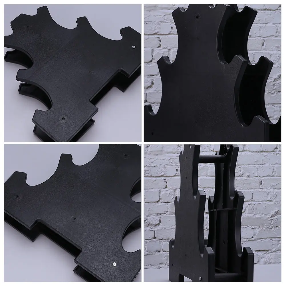 

2pcs Dumbbell Rack Brackets Stand Holders Storage Stands Organizer Fitness Equipment Gym Home Exercise Weight Lifting