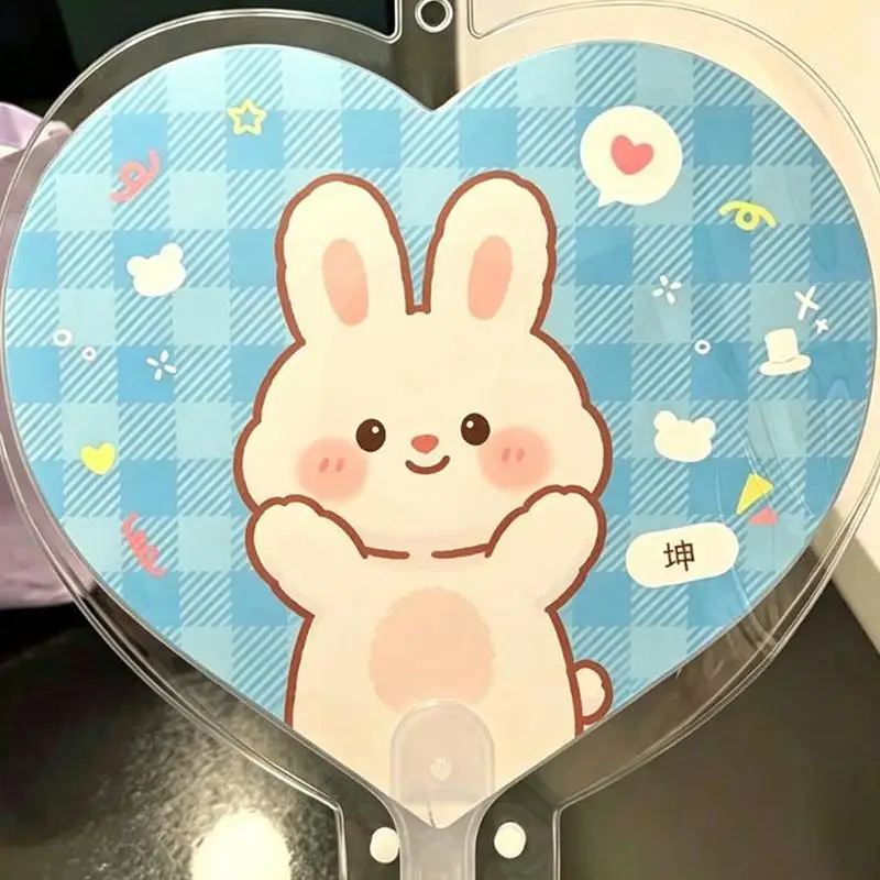 New Transparent Hand Fan Protector Cover Anti Scratch Dustproof Design Perfect For DIY Craft Lovers and Idol Concert Fans