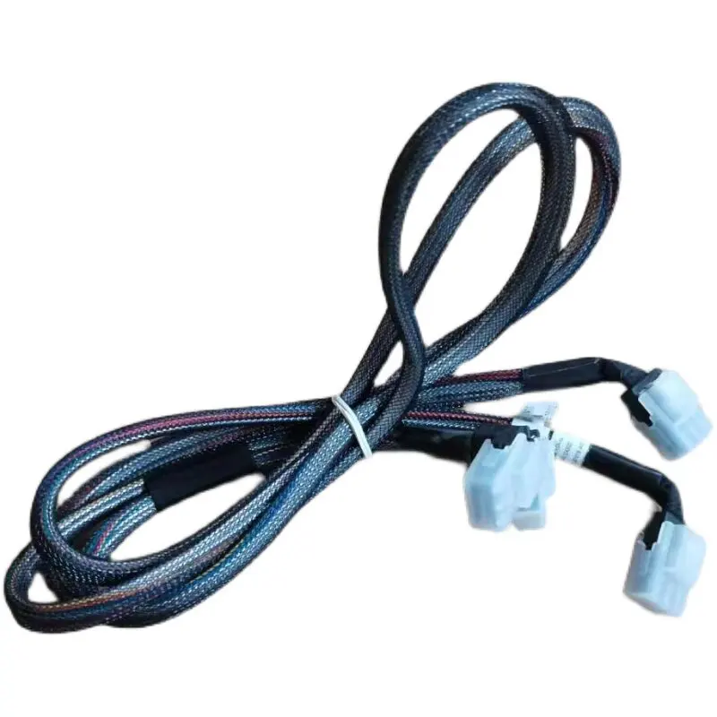 New Riser3 SAS Data Cable Dual SFF-8087 For Dell PowerEdge R820 8Bay 16Bay PN:D43GD TRPH0