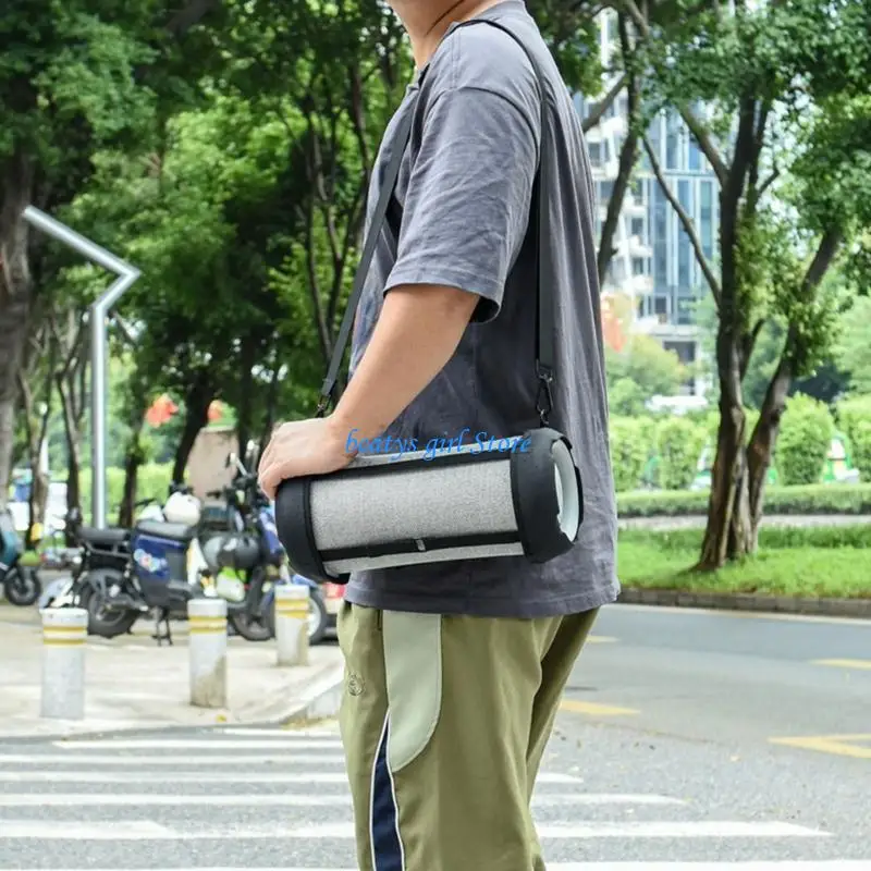 

C7AB Portable Case Bags for SRS XG300 Speaker Holder Shock-Absorbing Speaker Covers Storage Bags Protective Case