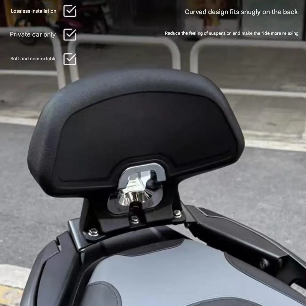FOR VOGE SR250GT Rear Seat Backrest Pad for Motorbike Long-Distance Riding Fatigue Reduction Waist Support Cushion