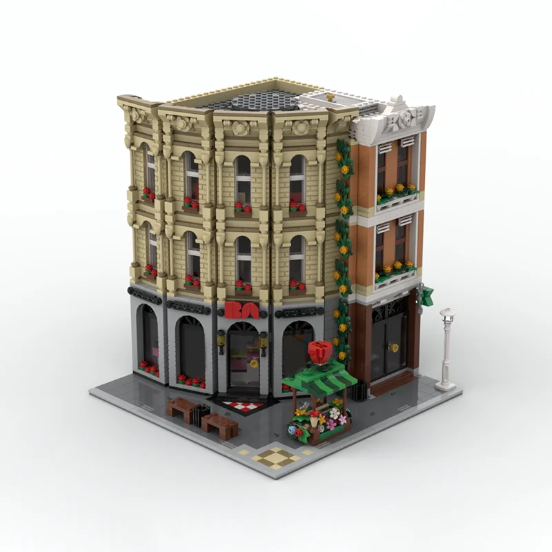 2638 قطعة أكياس MOC الملابس وحدات نموذج اللبنات العمارة تجميع هدايا عيد الميلاد لتقوم بها بنفسك لعبة التعليم الطوب الاطفال #4