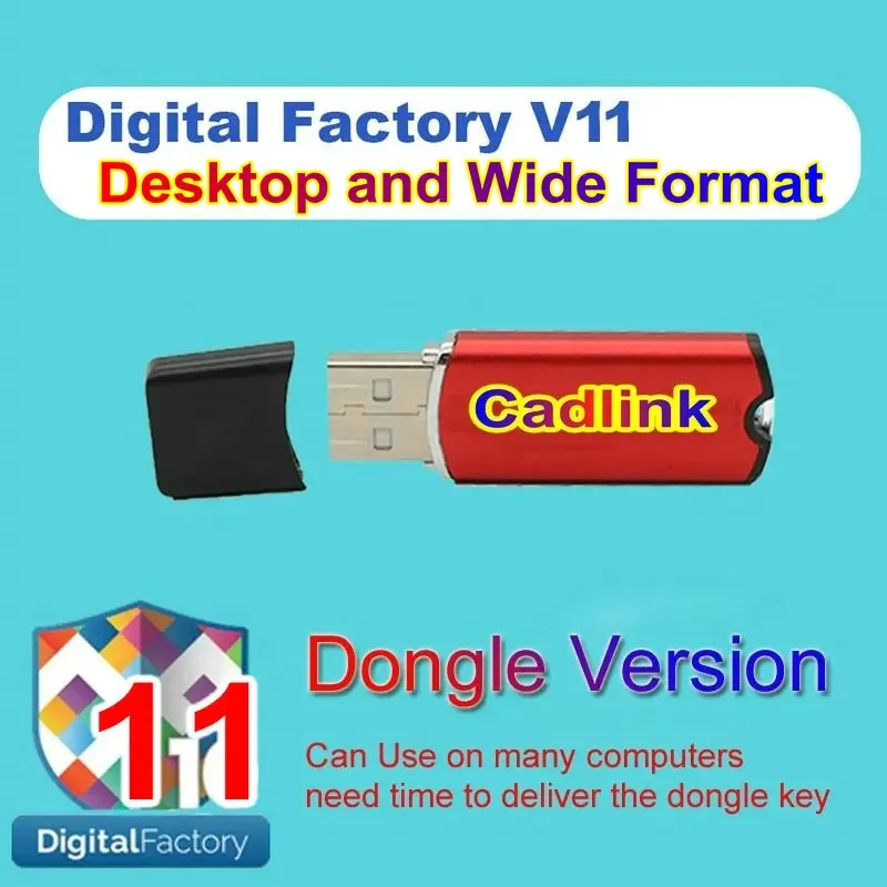 

CADlink DigitalFactory V11 Rip Usb Dtf Dongle Key Code Software For Epson L1800 L805 1430 1390 7900 P6000 P7000 XP15000 Program