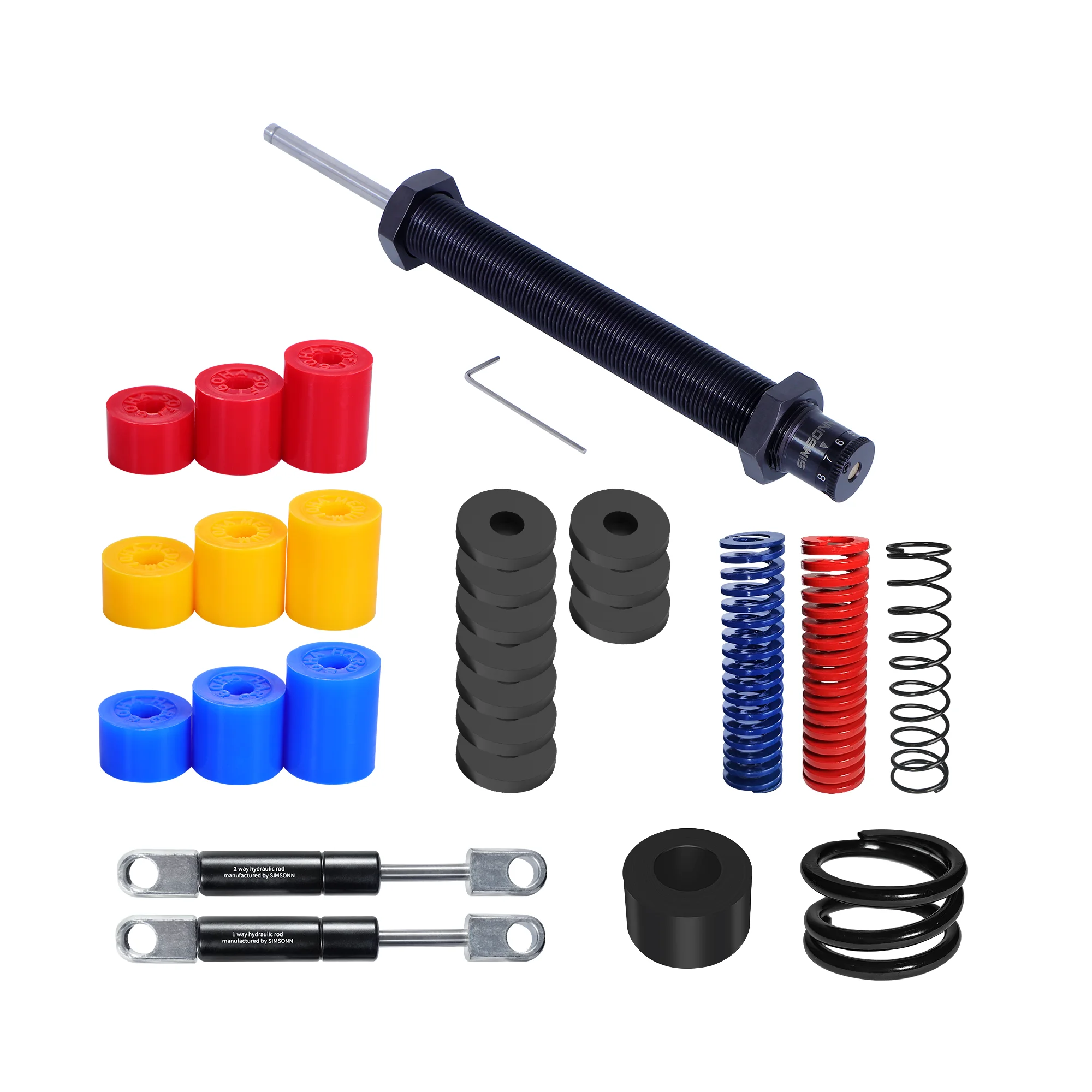 

SIMSONN Rubber Damper Spring Spacer Combo Upgrade Kit for PRO and PLUS Pedal Upgrade Retrofit