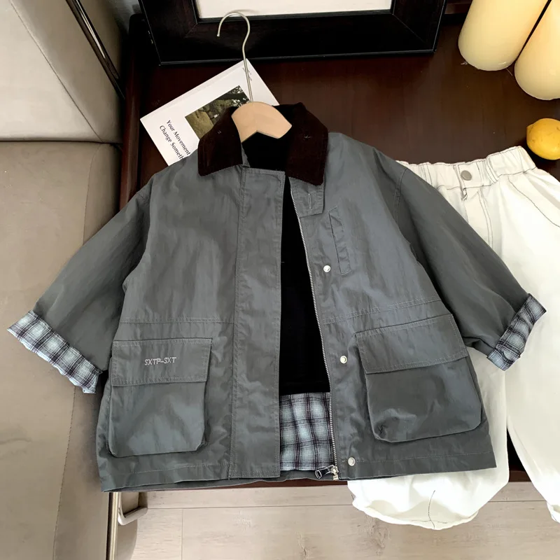 Abrigo para niño, rompevientos para bebé, chaqueta para niños para niñas, Top fino, Ropa para niños, Ropa para niños, prendas De vestir, Ropa para niños, Ropa De Niña