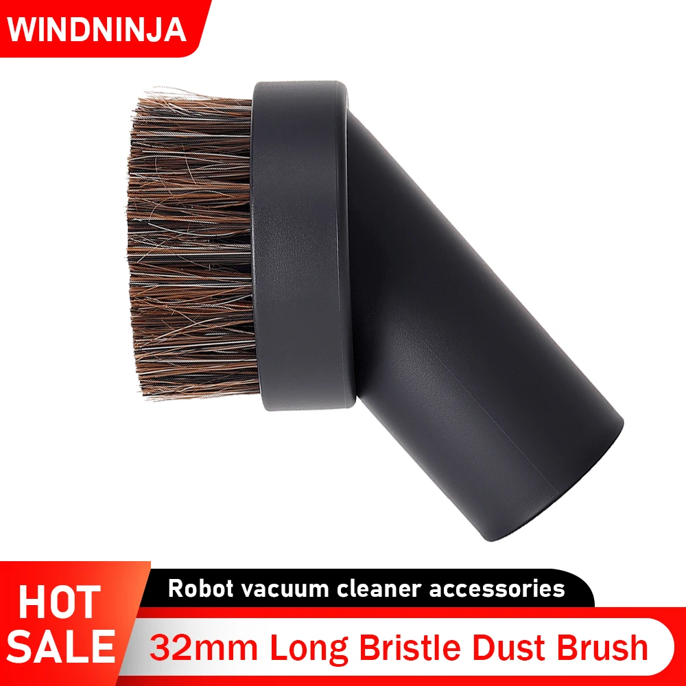 Cepillo para polvo de cerdas largas de 32 mm para aspiradora Philips Midea, accesorio para limpiar grietas