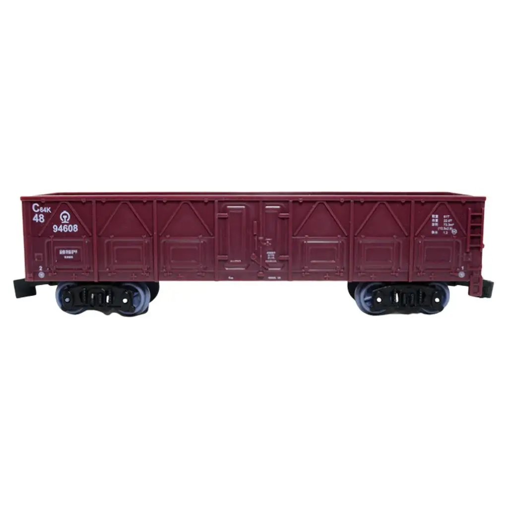 1:8 Simulated Train Model Toy China Series Gondola/Box Car Small Train - P65 Type Luggage Express Carriage for DIY Vehicle Toy